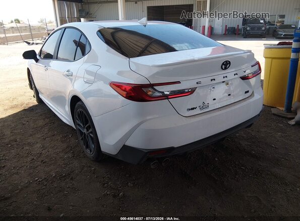 4T1DAACK4TU726308 2026 TOYOTA CAMRY White Հետևի ձախ