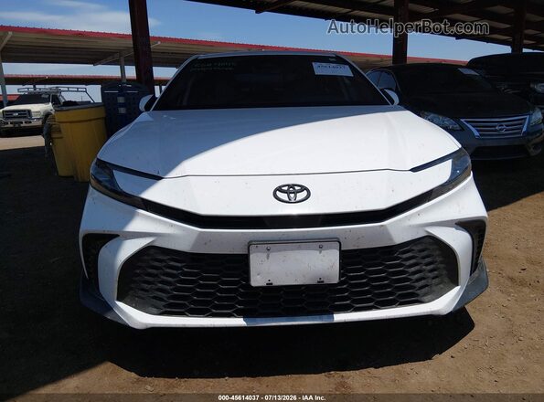 4T1DAACK4TU726308 2026 TOYOTA CAMRY White Դիմացի տեսք