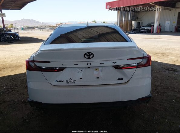 4T1DAACK4TU726308 2026 TOYOTA CAMRY White 