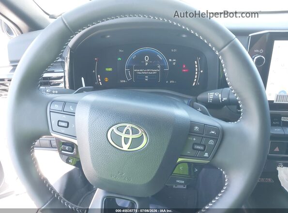 4T1DAACK4TU733551 2026 TOYOTA CAMRY Белый Вид задних сидений
