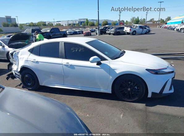 4T1DAACK4TU733551 2026 TOYOTA CAMRY Белый Панорамный вид салона 360°