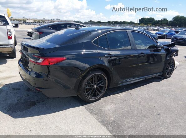 4T1DAACK4TU752469 2026 TOYOTA CAMRY Черный Задняя правая четверть