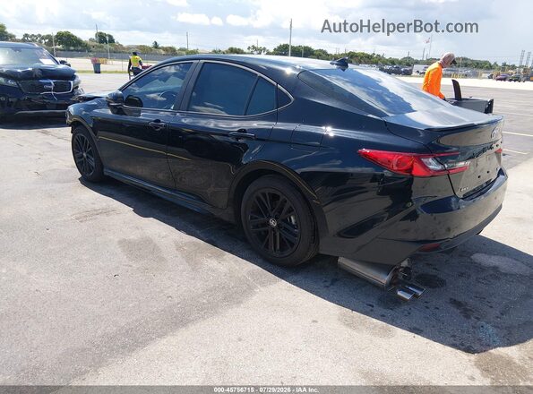 4T1DAACK4TU752469 2026 TOYOTA CAMRY Черный Задняя левая четверть