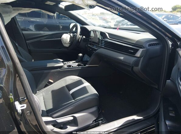 4T1DAACK4TU752469 2026 TOYOTA CAMRY Черный Вид салона спереди