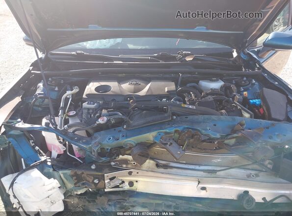 4T1DAACK5SU016400 2025 TOYOTA CAMRY Blue Հետևի տեսք