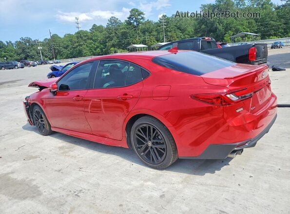 4T1DAACK5SU019393 2025 TOYOTA CAMRY Red Задня ліва чверть