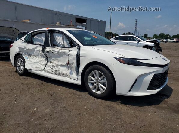 4T1DAACK5SU034475 2025 TOYOTA CAMRY Белый Передняя правая четверть