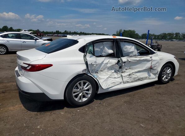 4T1DAACK5SU034475 2025 TOYOTA CAMRY Белый Задняя правая четверть