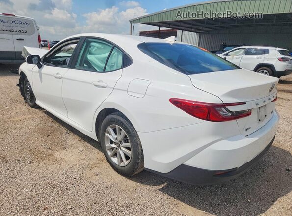 4T1DAACK5SU041197 2025 TOYOTA CAMRY White Rear left