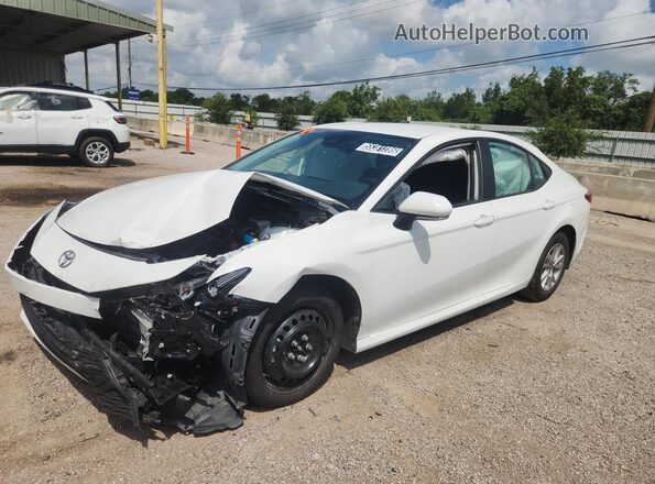 4T1DAACK5SU041197 2025 TOYOTA CAMRY White 