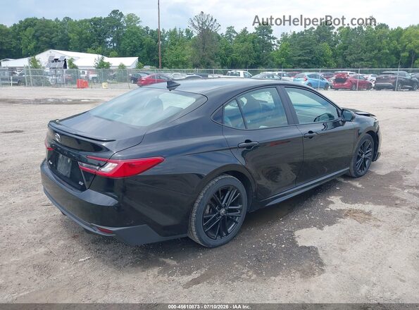 4T1DAACK5SU100880 2025 TOYOTA CAMRY Черный Задняя правая четверть