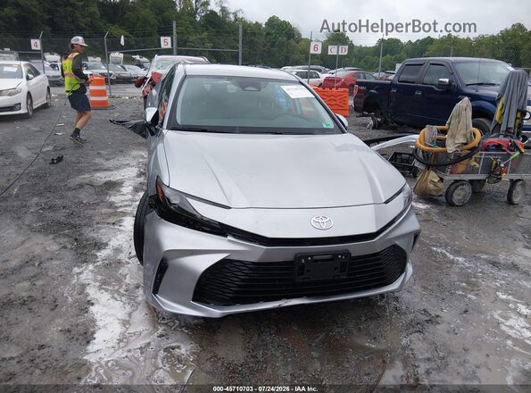 4T1DAACK5SU105495 2025 TOYOTA CAMRY Серебряный Вид щитка приборов