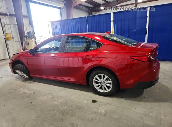 4T1DAACK5SU121048 2025 TOYOTA CAMRY Red Tył lewy