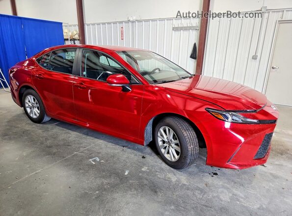 4T1DAACK5SU121048 2025 TOYOTA CAMRY Red Przód prawy