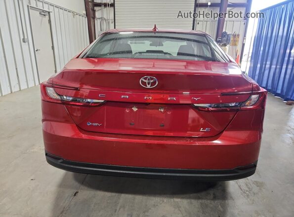 4T1DAACK5SU121048 2025 TOYOTA CAMRY Red 