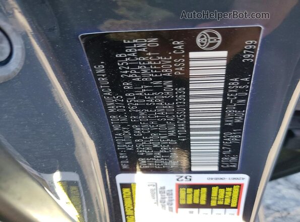 4T1DAACK5SU133636 2025 TOYOTA CAMRY Gray Engine compartment view