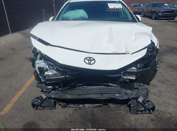 4T1DAACK5SU135077 2025 TOYOTA CAMRY White Vista frontal