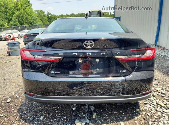 4T1DAACK5SU138271 2025 TOYOTA CAMRY Black Widok z tyłu