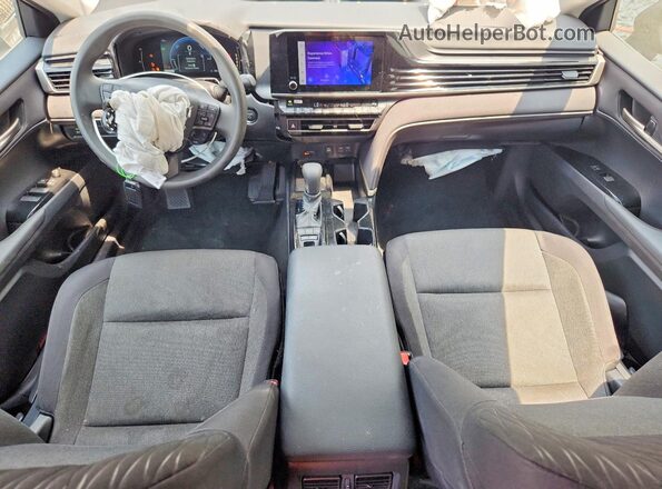4T1DAACK5SU138271 2025 TOYOTA CAMRY Black Widok deski rozdzielczej