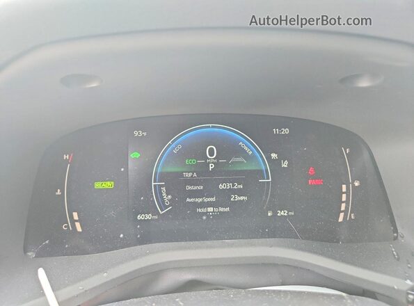 4T1DAACK5SU181668 2025 TOYOTA CAMRY Gray Widok zestawu wskaźników