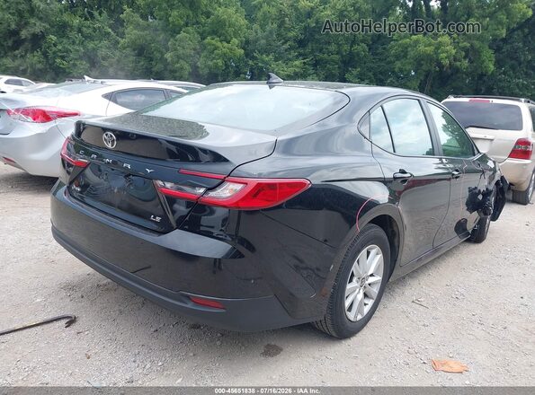 4T1DAACK5SU526326 2025 TOYOTA CAMRY Black Rear right