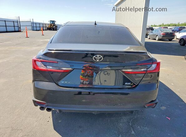 4T1DAACK5SU534829 2025 TOYOTA CAMRY Black Հետևի տեսք