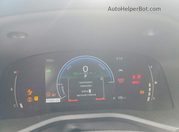 4T1DAACK5SU571041 2025 TOYOTA CAMRY Gray Vista del cuadro de instrumentos