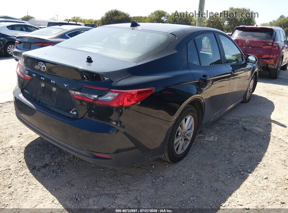 4T1DAACK5SU597249 2025 TOYOTA CAMRY Черный Задняя правая четверть