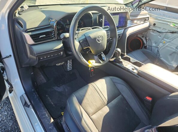 4T1DAACK5SU602580 2025 TOYOTA CAMRY Белый Вид панели приборов