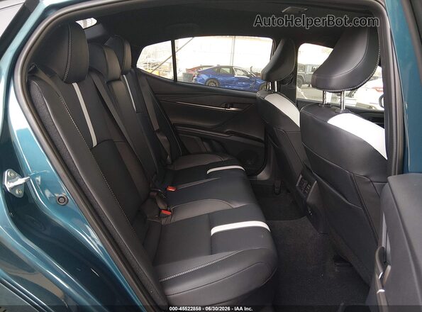 4T1DAACK5SU618116 2025 TOYOTA CAMRY Blue Widok naklejki z numerem VIN