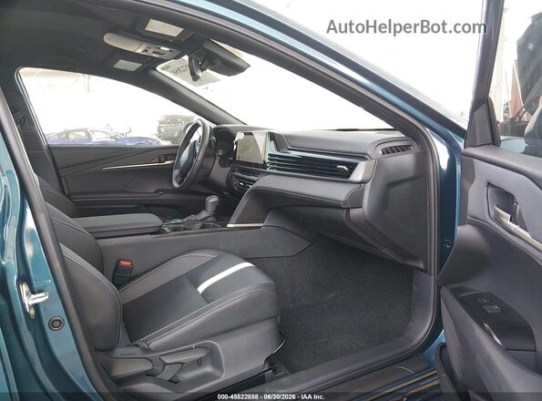 4T1DAACK5SU618116 2025 TOYOTA CAMRY Blue Widok wnętrza z przodu