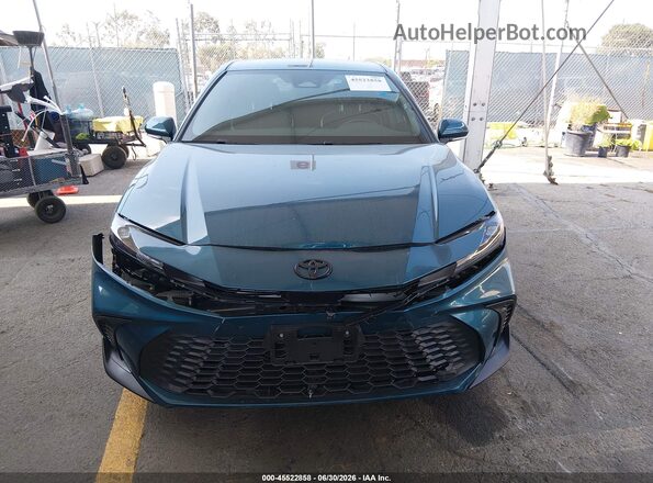4T1DAACK5SU618116 2025 TOYOTA CAMRY Blue Widok zestawu wskaźników