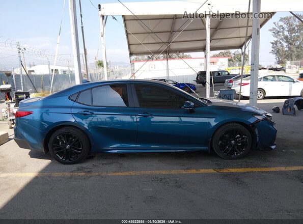 4T1DAACK5SU618116 2025 TOYOTA CAMRY Blue Widok wnętrza z tyłu