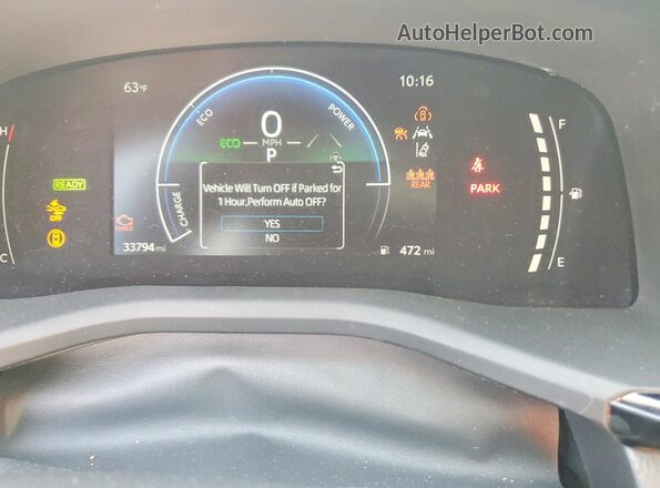 4T1DAACK5SU624112 2025 TOYOTA CAMRY Black Widok zestawu wskaźników