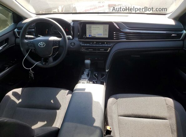 4T1DAACK5SU624112 2025 TOYOTA CAMRY Black Widok deski rozdzielczej