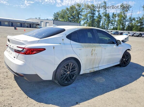 4T1DAACK5SU625194 2025 TOYOTA CAMRY White Задня права чверть