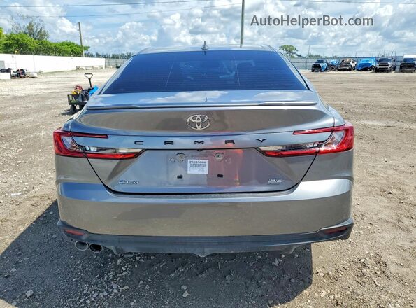 4T1DAACK5SU638463 2025 TOYOTA CAMRY Серый Вид сзади