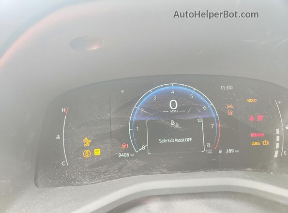4T1DAACK5SU638463 2025 TOYOTA CAMRY Серый Вид щитка приборов