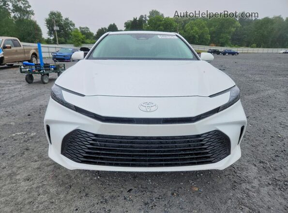 4T1DAACK5SU649348 2025 TOYOTA CAMRY White Widok z przodu