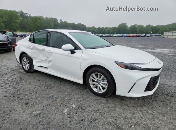 4T1DAACK5SU649348 2025 TOYOTA CAMRY White Przód prawy