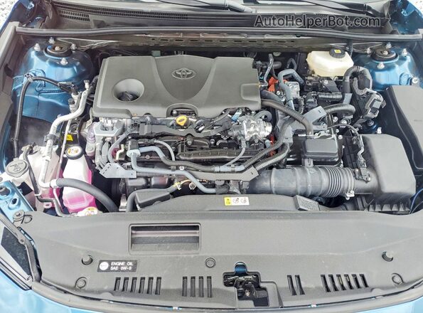 4T1DAACK5TU236430 2026 TOYOTA CAMRY Синий Вид задней части салона