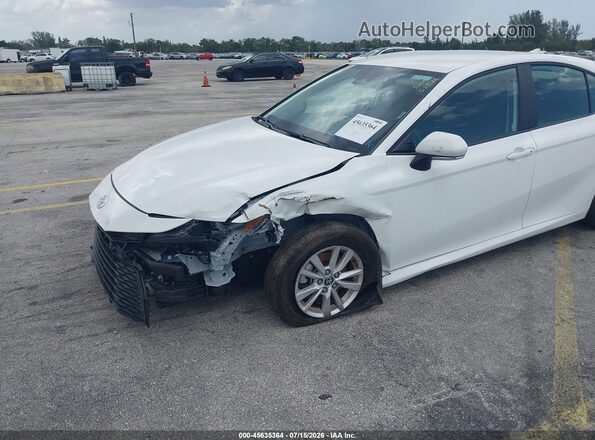 4T1DAACK5TU253938 2026 TOYOTA CAMRY White Вид спереду