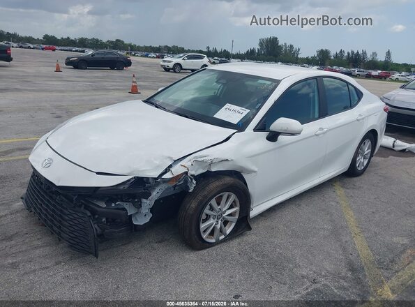4T1DAACK5TU253938 2026 TOYOTA CAMRY White Передня ліва чверть