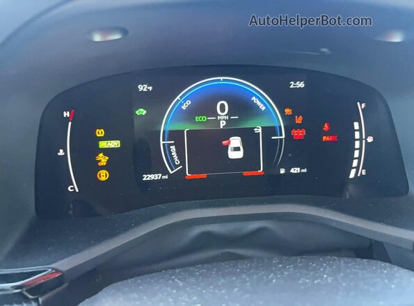 4T1DAACK5TU254037 2026 TOYOTA CAMRY Черный Вид щитка приборов