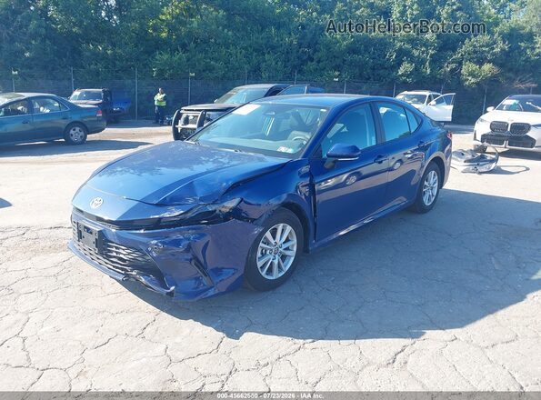 4T1DAACK5TU259352 2026 TOYOTA CAMRY Blue Առջևի ձախ երեք քառորդ տեսարան