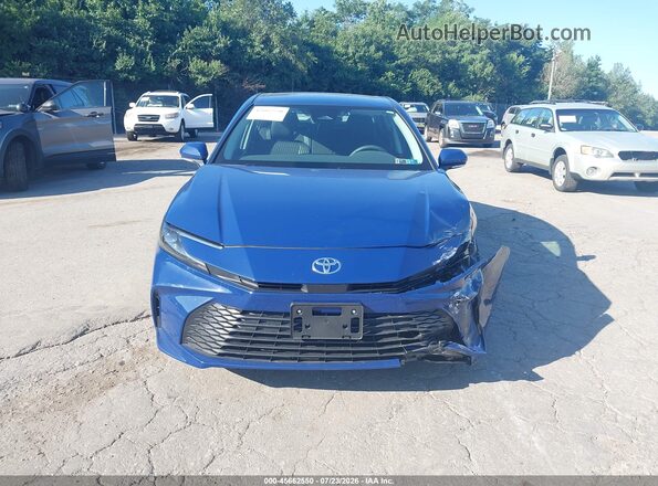 4T1DAACK5TU259352 2026 TOYOTA CAMRY Blue Սարքավորումների վահանակի տեսք