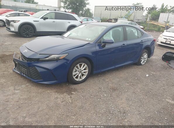 4T1DAACK5TU279875 2026 TOYOTA CAMRY Dark Blue Առջևի ձախ երեք քառորդ տեսարան