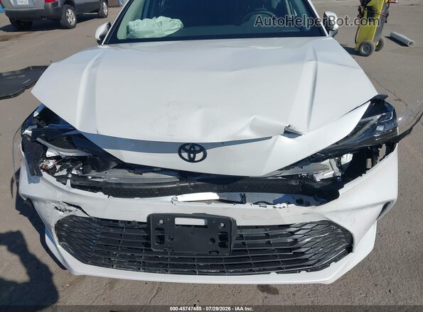 4T1DAACK5TU682030 2026 TOYOTA CAMRY White წინა ხედი