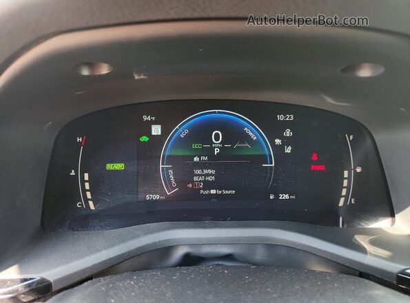 4T1DAACK5TU740881 2026 TOYOTA CAMRY Blue Սարքավորումների վահանակի տեսք