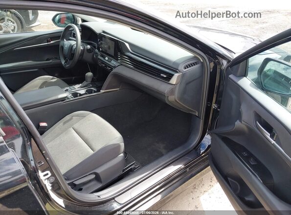 4T1DAACK6SU000870 2025 TOYOTA CAMRY Black წინა სალონის ხედი